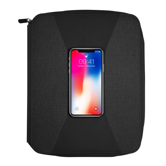 Vue 2 de Set carnet A4 et chargeur nomade