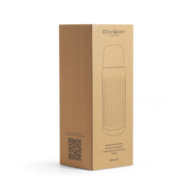 Vue 4 de Bouteille isotherme 500ml ISOGO