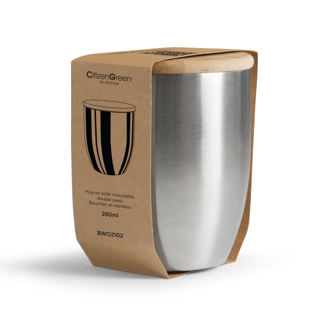 Vue 2 de Mug isotherme 280ml ISOCUP