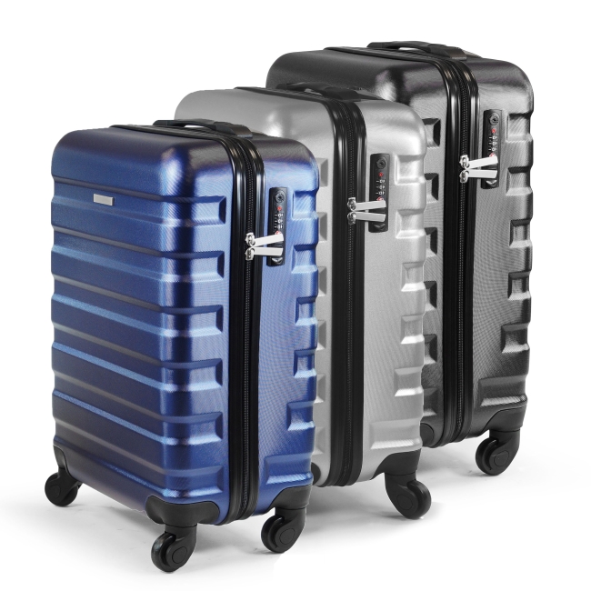 Vue 2 de Valise cabine PET ECOFLY