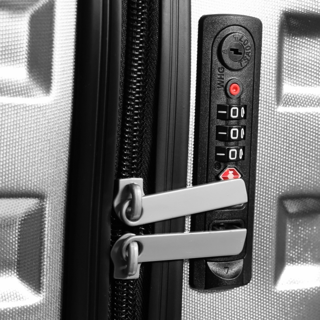 Vue 6 de Valise cabine PET ECOFLY