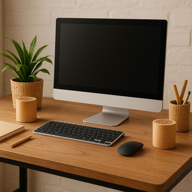 Vue 5 de Set de 2 enceintes WOODSTOK