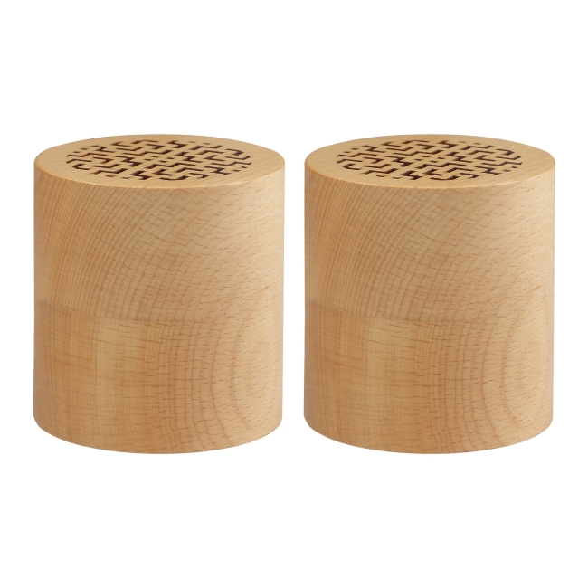 Set de 2 enceintes WOODSTOK