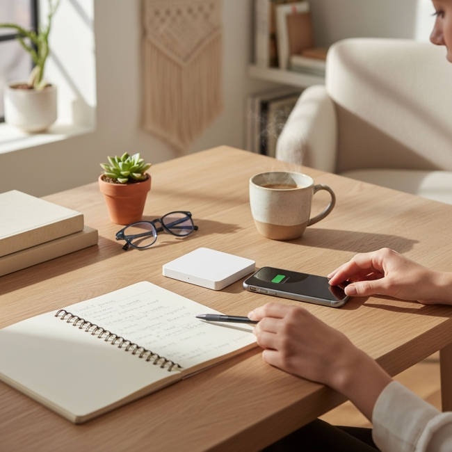 Vue 6 de Chargeur par induction