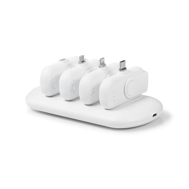Station 4 chargeurs x1000mAh
