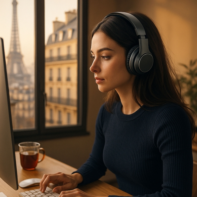 Vue 7 de Casque audio BT SMARTSONG