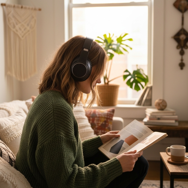 Vue 8 de Casque audio BT SMARTSONG