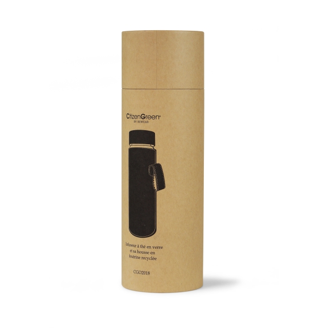 Vue 3 de Bouteille isotherme 420ml INFUZ