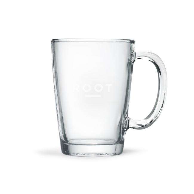 Vue 2 de Mug en verre 310ml GLAMU