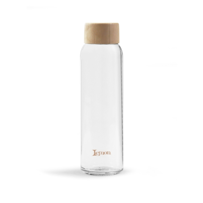 Vue 2 de Bouteille en verre 500ml AQUA