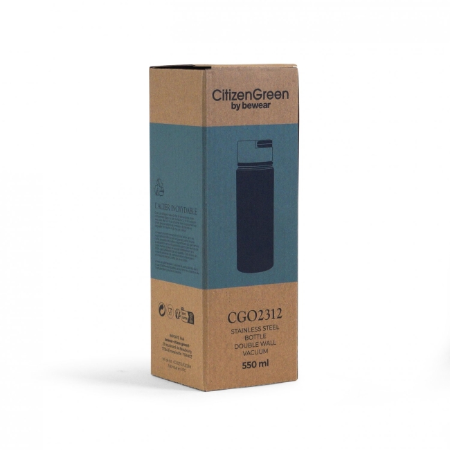 Vue 4 de Bouteille isotherme 550ml GRANIBOU
