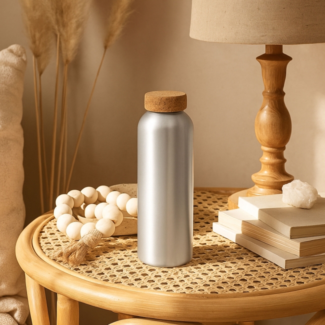 Vue 3 de Bouteille alu 750ml BOUTALU