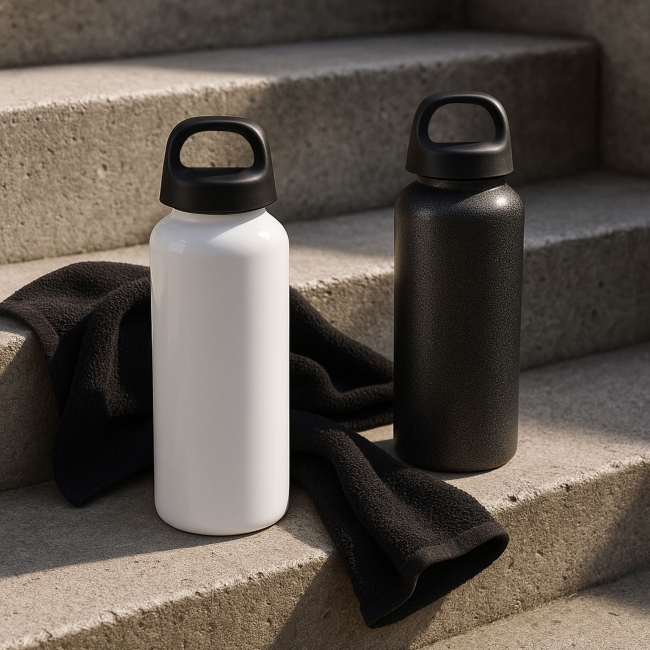 Vue 5 de Gourde alu 450ml CANALU