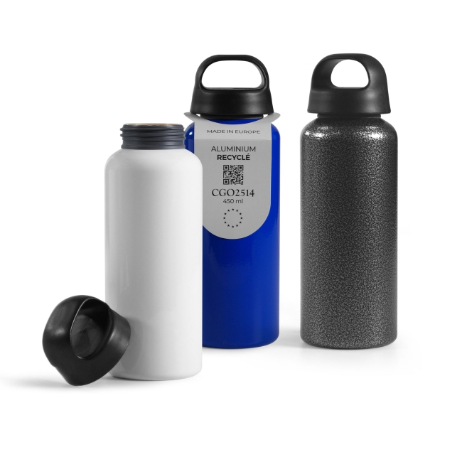 Vue 2 de Gourde alu 450ml CANALU