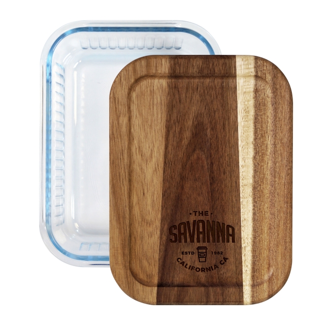 Vue 5 de Boîte repas 1L borosilicate PURLUNCH