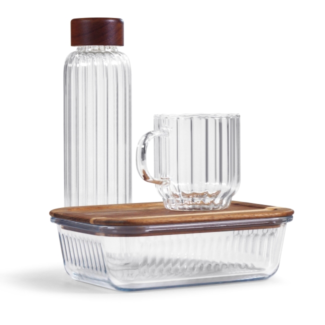 Vue 6 de Boîte repas 1L borosilicate PURLUNCH