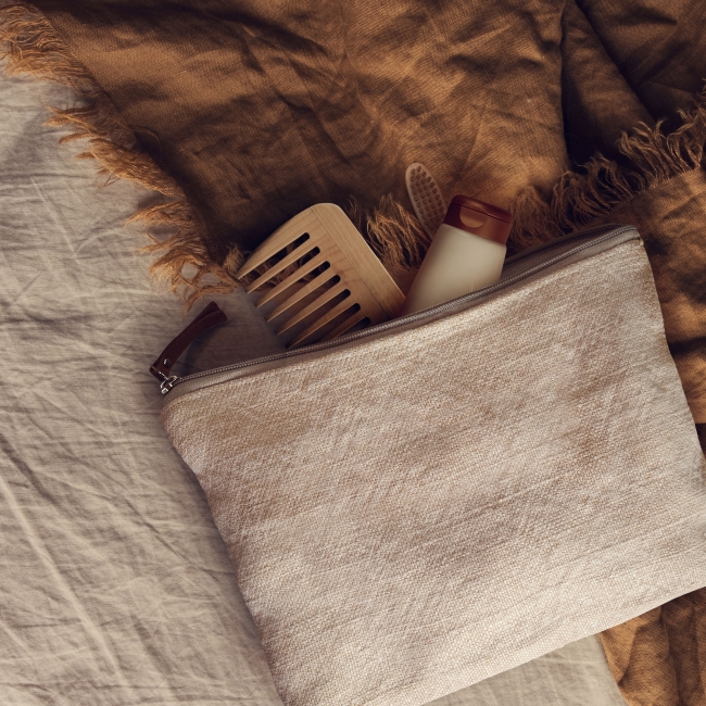 Vue 3 de Trousse jute lavée ANYDAYS