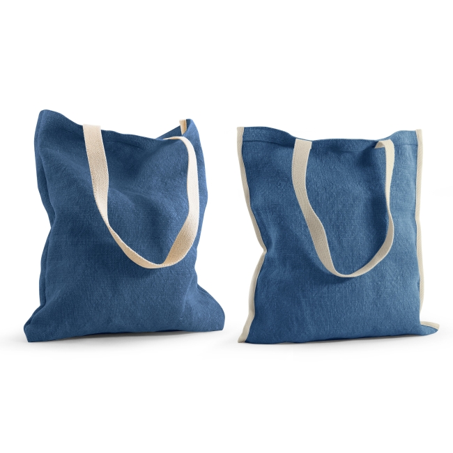Sac shopping réversible jute lavée TOPDAY
