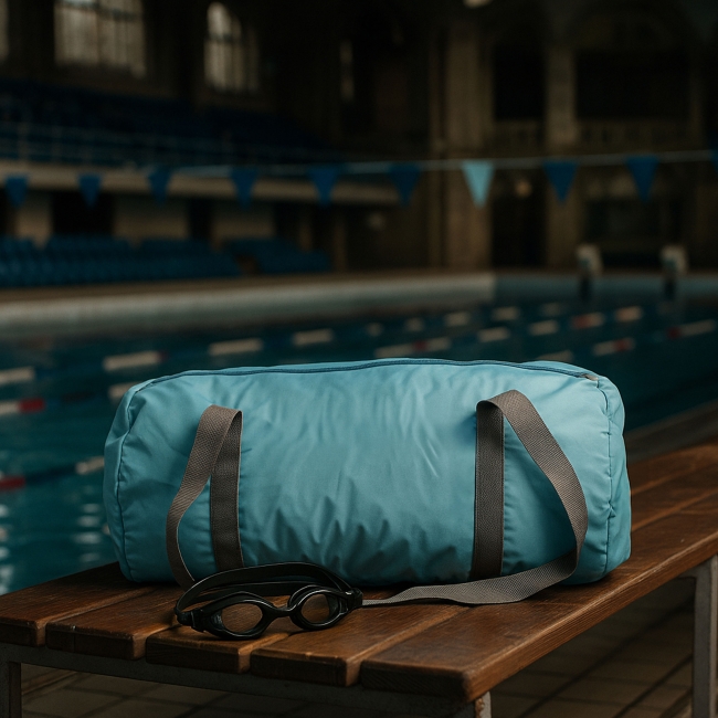 Vue 3 de Polochon polyester recyclé 290T INZEBAG