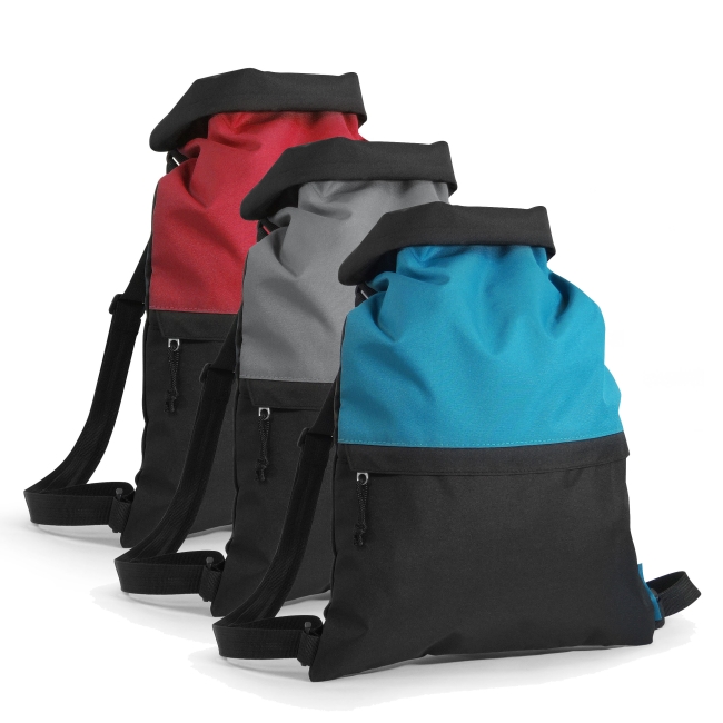 Vue 2 de Sac à dos polyester recyclé 300D BACKY
