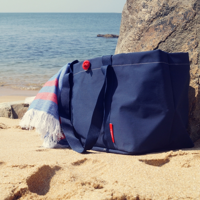 Vue 5 de Sac fourre-tout polyester recyclé CITIZEN BLUE