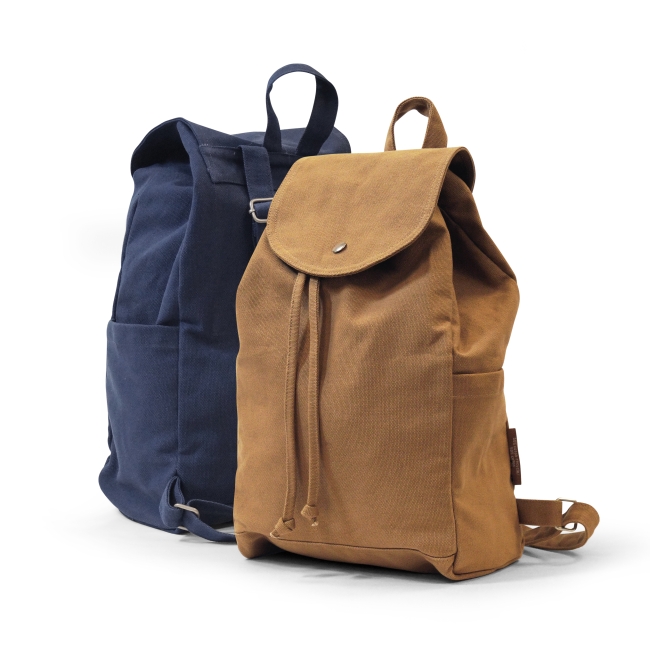 Vue 2 de Sac à dos coton recyclé NATURA