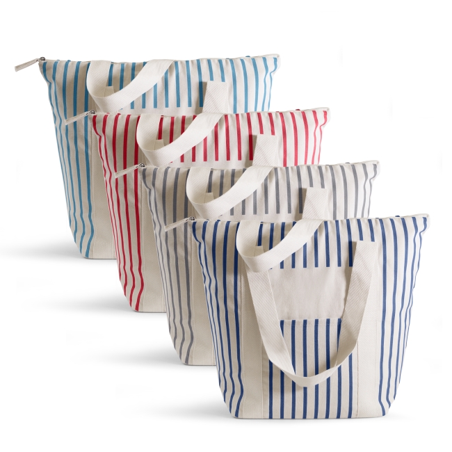 Vue 2 de Sac isotherme coton bio BIOBEACH