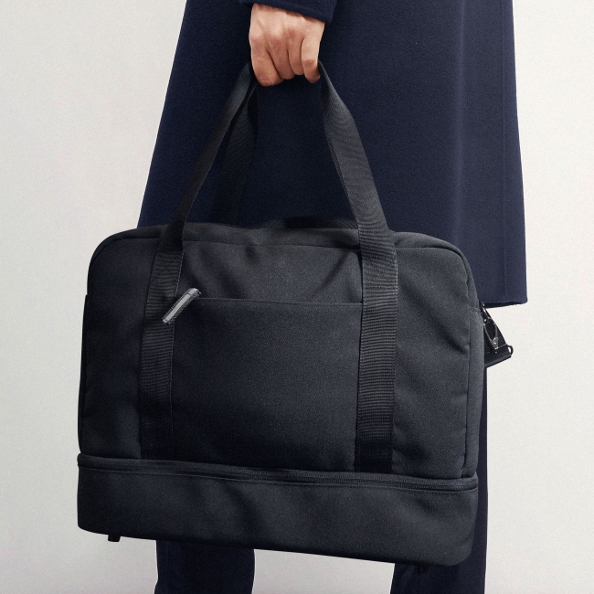 Vue 6 de Sac de sport polyester recyclé DARKLINE