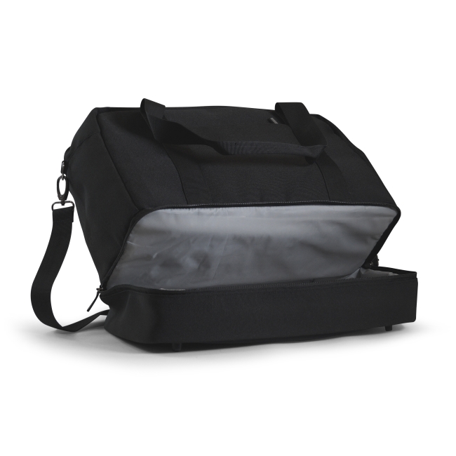Vue 2 de Sac de sport polyester recyclé DARKLINE
