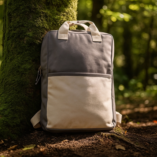 Vue 7 de Sac à dos coton bio 340g NATURBACK