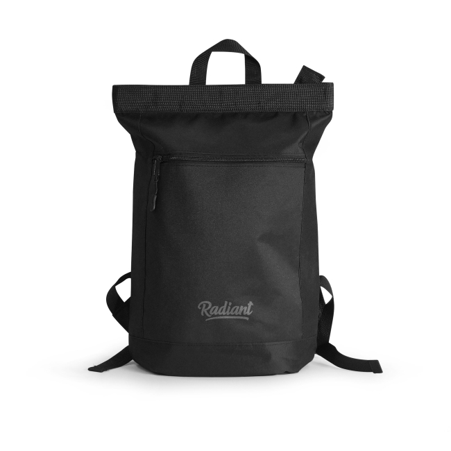 Vue 3 de Sac à dos polyester recyclé 300D REWDAY