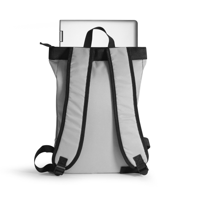 Vue 5 de Sac à dos polyester recyclé 300D REWDAY
