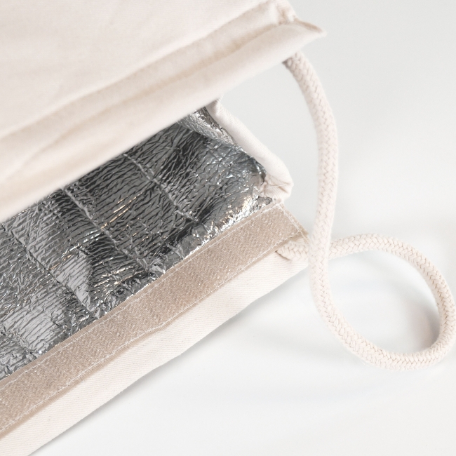 Vue 3 de Lunchbag coton 230g EUROLUNCH