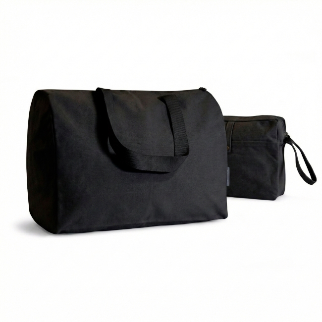 Set sac et trousse coton bio 360g COMBIO