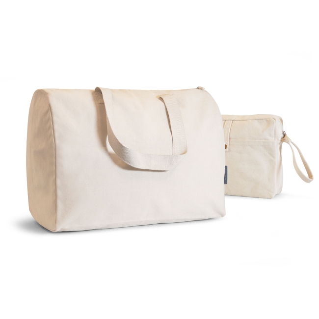 Set sac et trousse coton bio 360g COMBIO