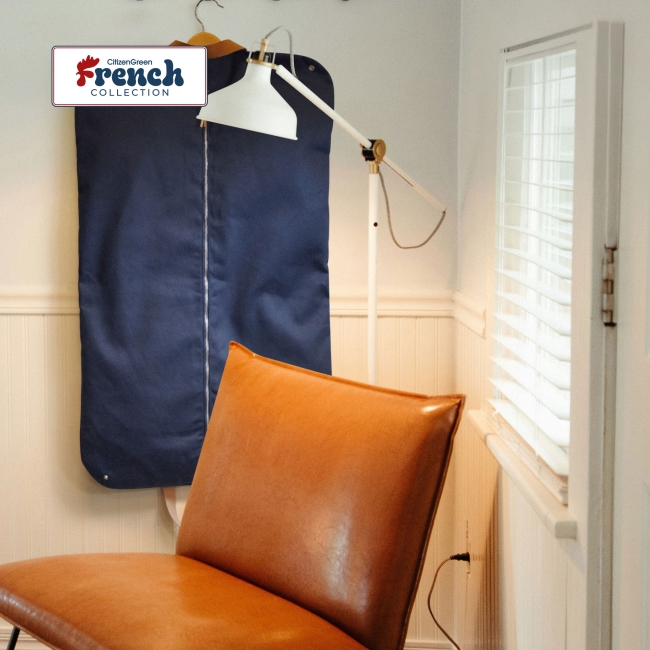 Vue 3 de Housse à vêtements coton bio 360g SARABANDE
