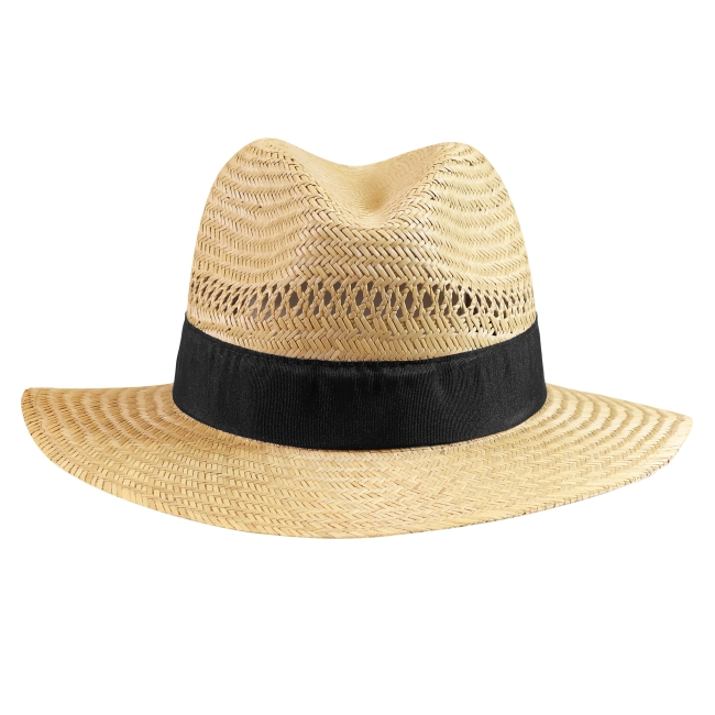 Vue 5 de Chapeau paille dorée PANAMA