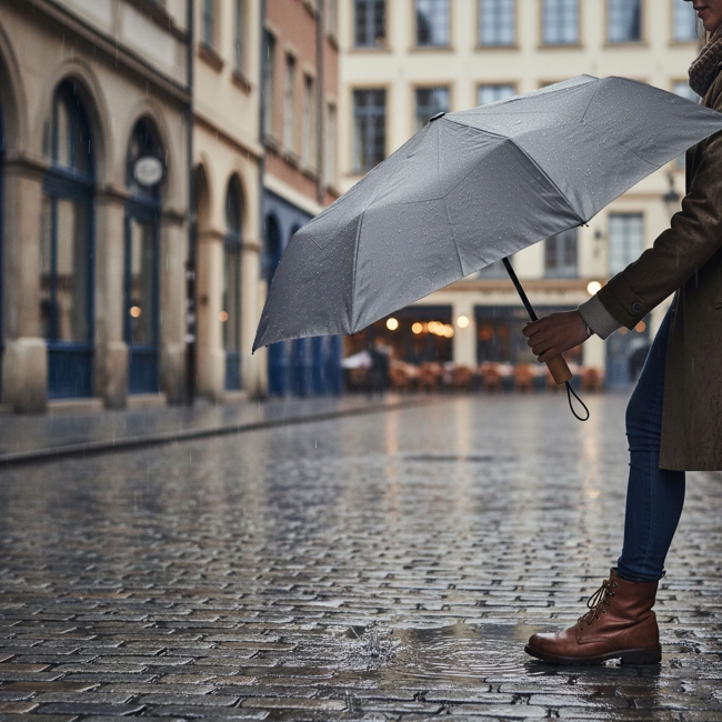 Vue 5 de Parapluie pliable ECORAIN