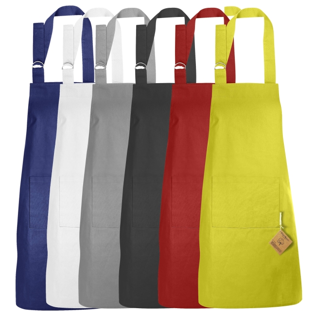 Vue 2 de Tablier coton bio180 MASTERCOOK