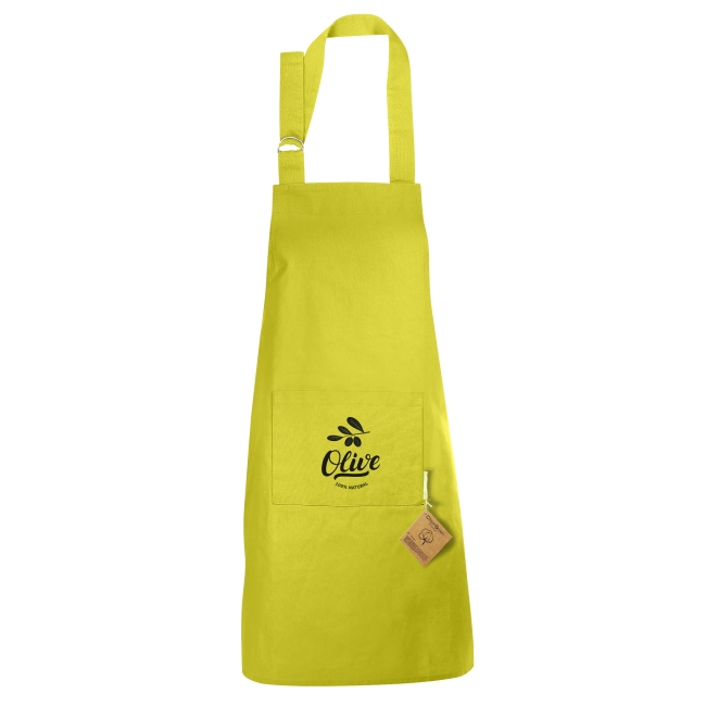 Vue 3 de Tablier coton bio180 MASTERCOOK