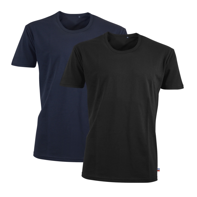 Vue 2 de Tee-shirt coton bio 160g ACHILLE