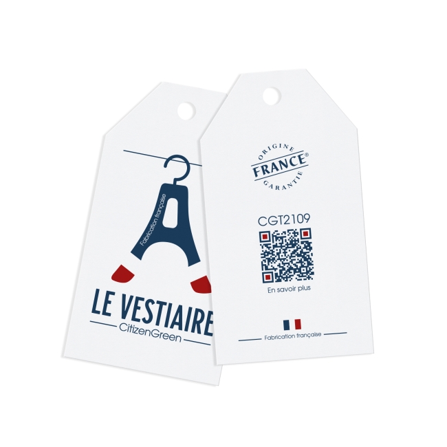 Vue 3 de Tee-shirt coton bio 160g ACHILLE