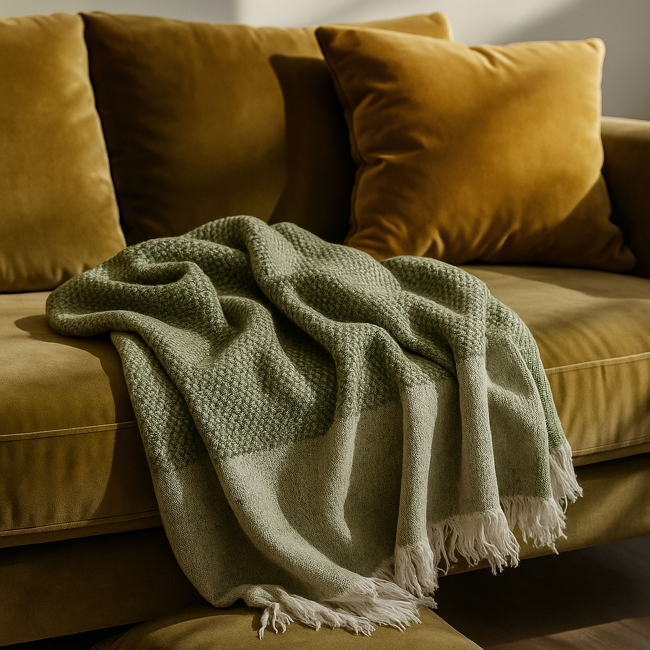 Vue 4 de Fouta SEAQUAL 300g SEAFOU