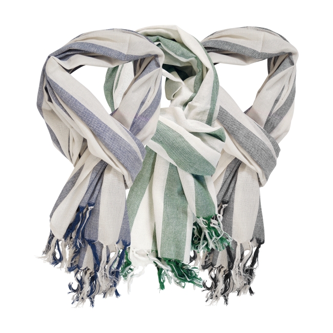 Vue 2 de Chèche coton bio 110g NECKYBIO