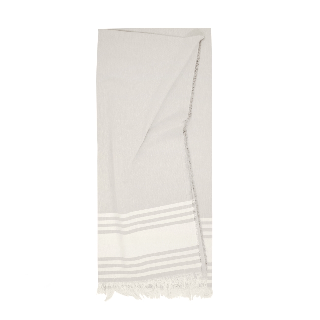 Vue 5 de Fouta polycoton 150g SANDY