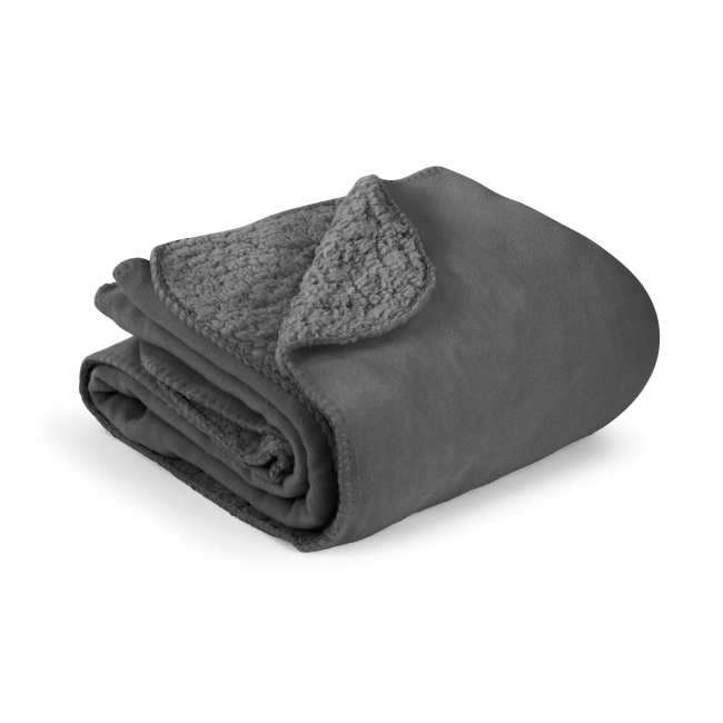 Vue 2 de Plaid polyester recyclé 420g RECOON