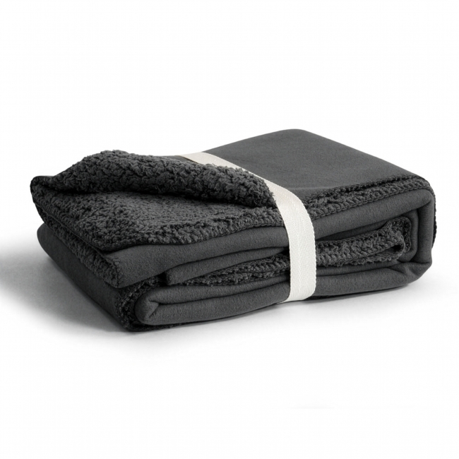 Vue 6 de Plaid polyester recyclé 420g RECOON