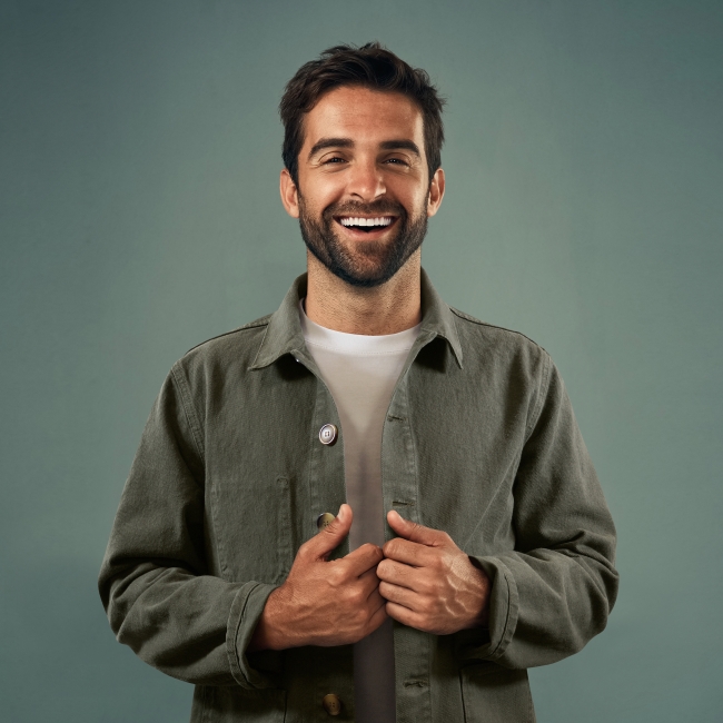 Vue 4 de Veste worker coton 355g MARIUS
