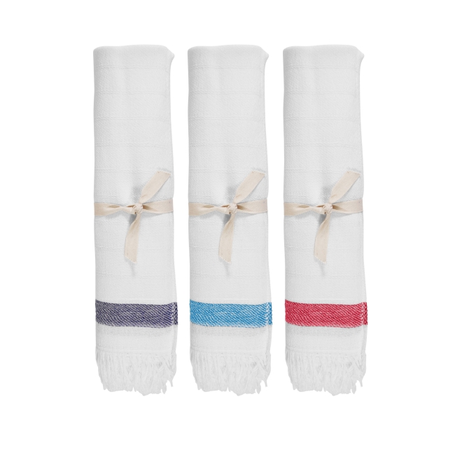 Vue 2 de Fouta SEAQUAL 150g SEACHIC