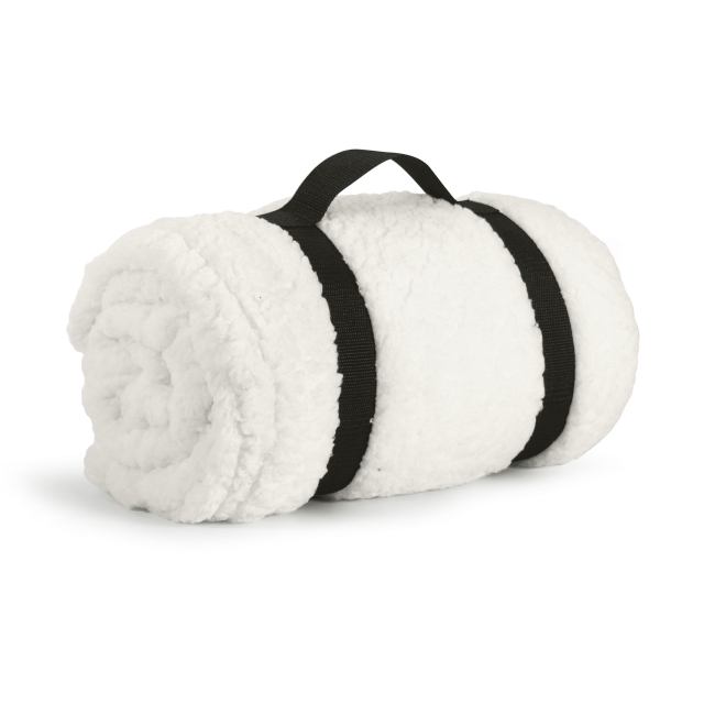 Vue 2 de Plaid polyester recyclé 350g POLORIS